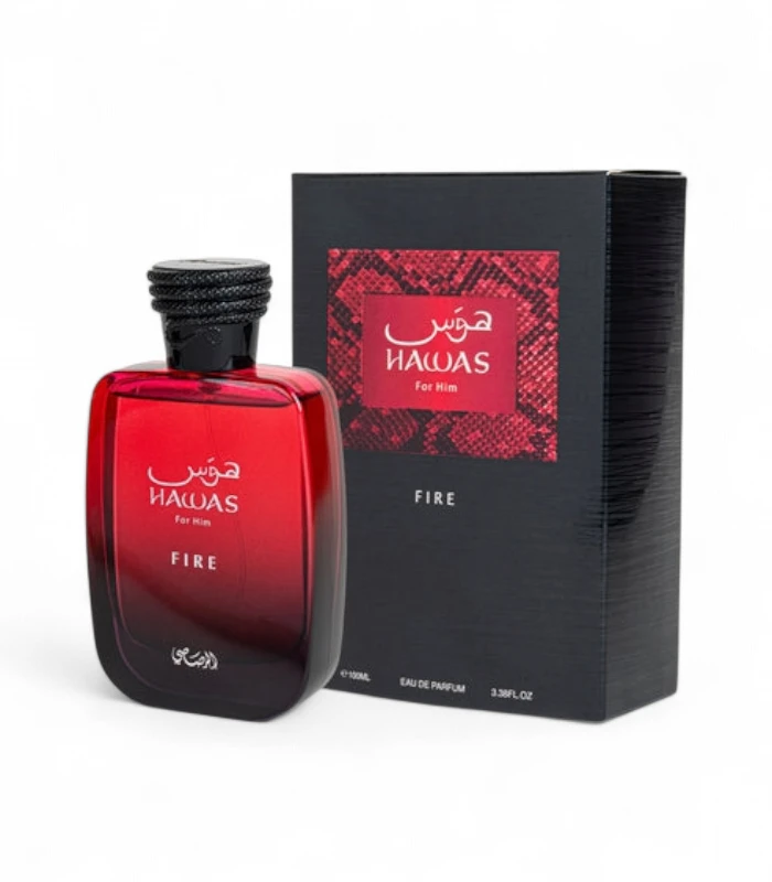 1000421391 (1) (7) Rasasi Hawas Fire 100ml Eau de Parfum - Image 1