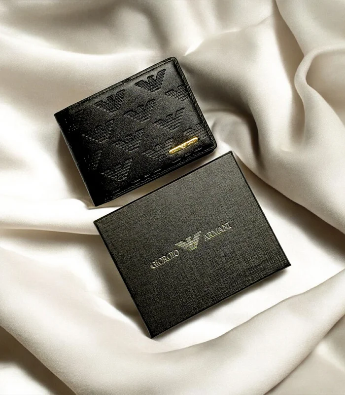 A2-Armani2 Imported Luxe Short Wallet - Image 1