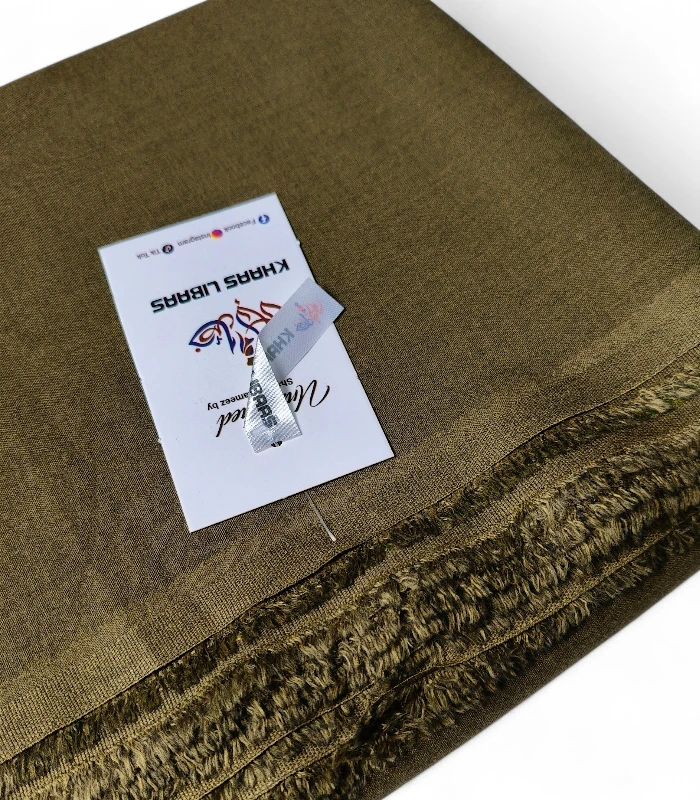 British Wool DP (2) Khaas Libaas - Wool Unstitched Kameez Shalwar - Image 1