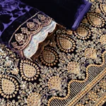 Velura Luxe-Palachi Dupatta Velvet Embroidered 3-PC