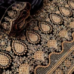 Velura Luxe-Palachi Dupatta Velvet Embroidered 3-PC