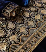 Velura Luxe-Palachi Dupatta Velvet Embroidered 3-PC