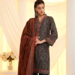 Khaddar Printed 3-PC