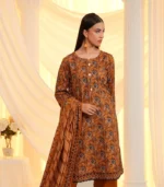 Khaddar Printed 3-PC