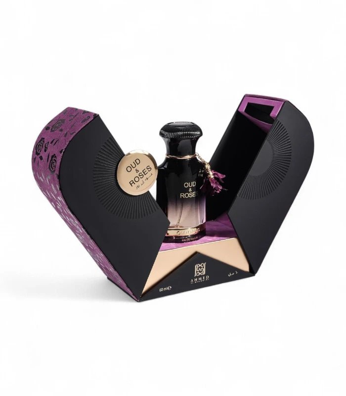 2026/02/1000485149.jpg Ahmed Al Maghribi Oud & Roses Edp-60ml - Image 1