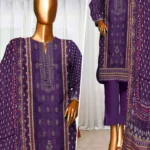 Panel Embroidered Lawn 3-PC