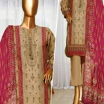 Panel Embroidered Lawn 3-PC