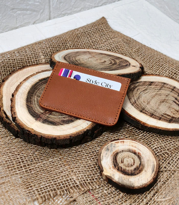 Card Holder 1 Slim Classic Leather Card Holder - Image 1