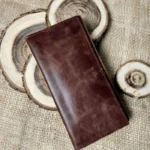 Premium Crazy Horse Long Wallet