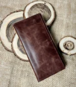 Premium Crazy Horse Long Wallet