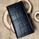 Crocodile Style Long Wallet
