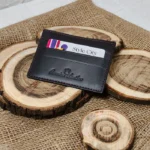 Square Classic Leather Card Holder