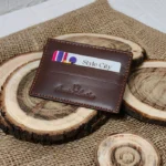 Square Classic Leather Card Holder