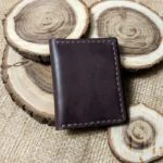 Handmade Vertical Slim Card Holder