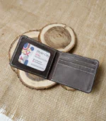 Matte Artisan Style Slim Wallet - Image 2