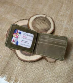 Matte Artisan Style Slim Wallet - Image 2