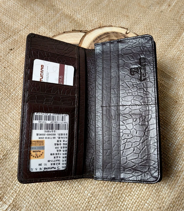 Tucano Long Wallet 1.2 Tucano Premium Long Texture Wallet - Image 2