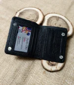 Bifold Magnetic Wallet – Texture Leather - Image 2