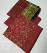 Rangbhari Unstitched Embroidered 3-PC - Image 2