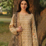 Rangbhari Unstitched Embroidered 3-PC