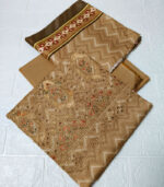 Rangbhari Unstitched Embroidered 3-PC - Image 2