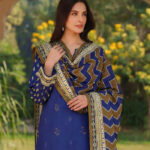 Rangbhari Unstitched Embroidered 3-PC