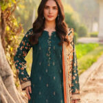 Rangbhari Unstitched Embroidered 3-PC