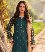 Rangbhari Unstitched Embroidered 3-PC