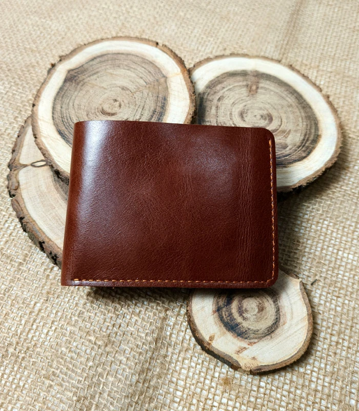 handmade wallet 1 Premium Handmade Classic Leather Wallet - Image 1