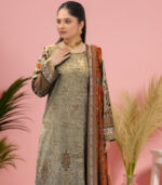 Aneeza Unstitched Embroidered 3-PC