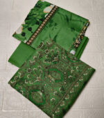 Aneeza Unstitched Embroidered 3-PC - Image 2