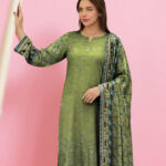 Aneeza Unstitched Embroidered 3-PC