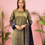 Aneeza Unstitched Embroidered 3-PC