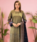 Aneeza Unstitched Embroidered 3-PC