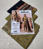 Aneeza Unstitched Embroidered 3-PC - Image 3