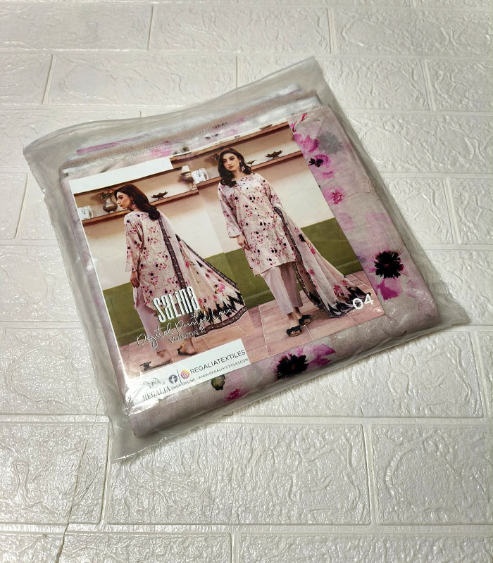 r7.3 Salina Printed Lawn 3-PC - Image 4