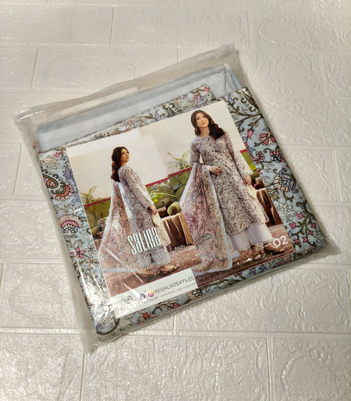 r9.3 Salina Printed Lawn 3-PC - Image 4