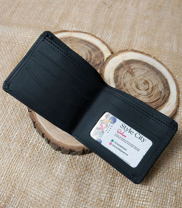 signuature mate black 1.2 Matte Slim Zip Wallet - Image 2