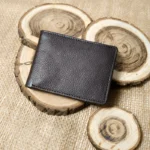 Premium Triple Wallet – Textured Brown