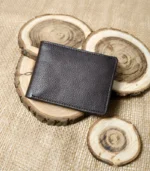 Premium Triple Wallet – Textured Brown