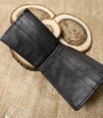 Premium Triple Wallet – Textured Brown - Image 3