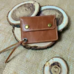 Premium Double Button Wallet Card Holder