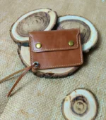 Premium Double Button Wallet Card Holder