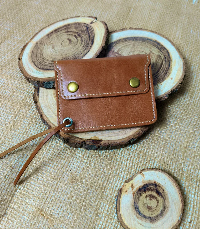 Signature 2 Button Wallet B1 Premium Double Button Wallet Card Holder - Image 1