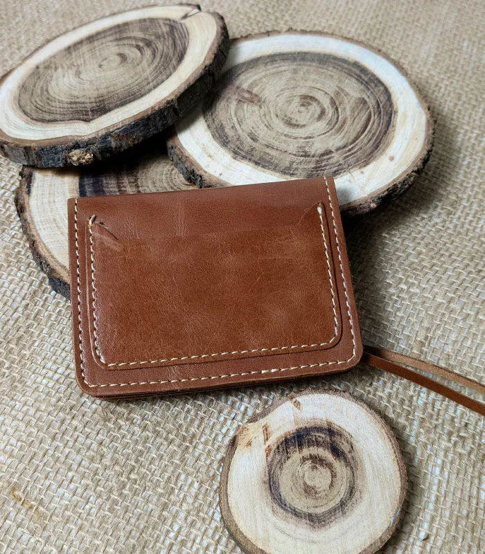 Signature 2 Button Wallet B3 Premium Double Button Wallet Card Holder - Image 3