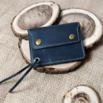 Premium Double Button Wallet Card Holder