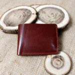 Crazy Horse Leather Wallet with Coin Pocket