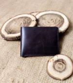 Crazy Horse Leather Wallet with Coin Pocket