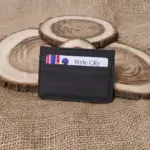 Slim Classic Leather Card Holder – Premium Minimalist Design