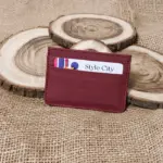 Slim Classic Leather Card Holder – Premium Minimalist Design